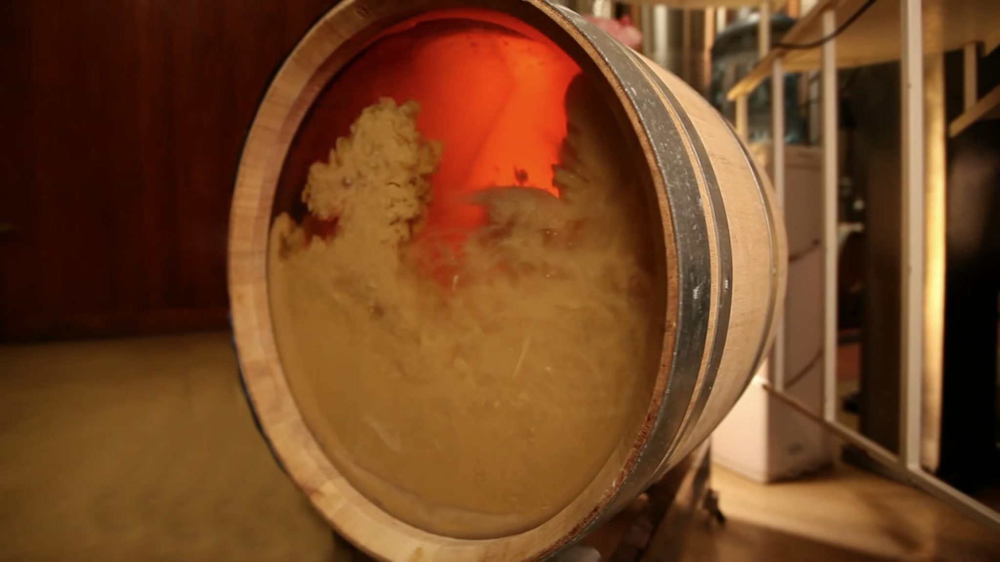 What is Batonnage? Sur Lie Chardonnay Winemaking Lees Stirring Video