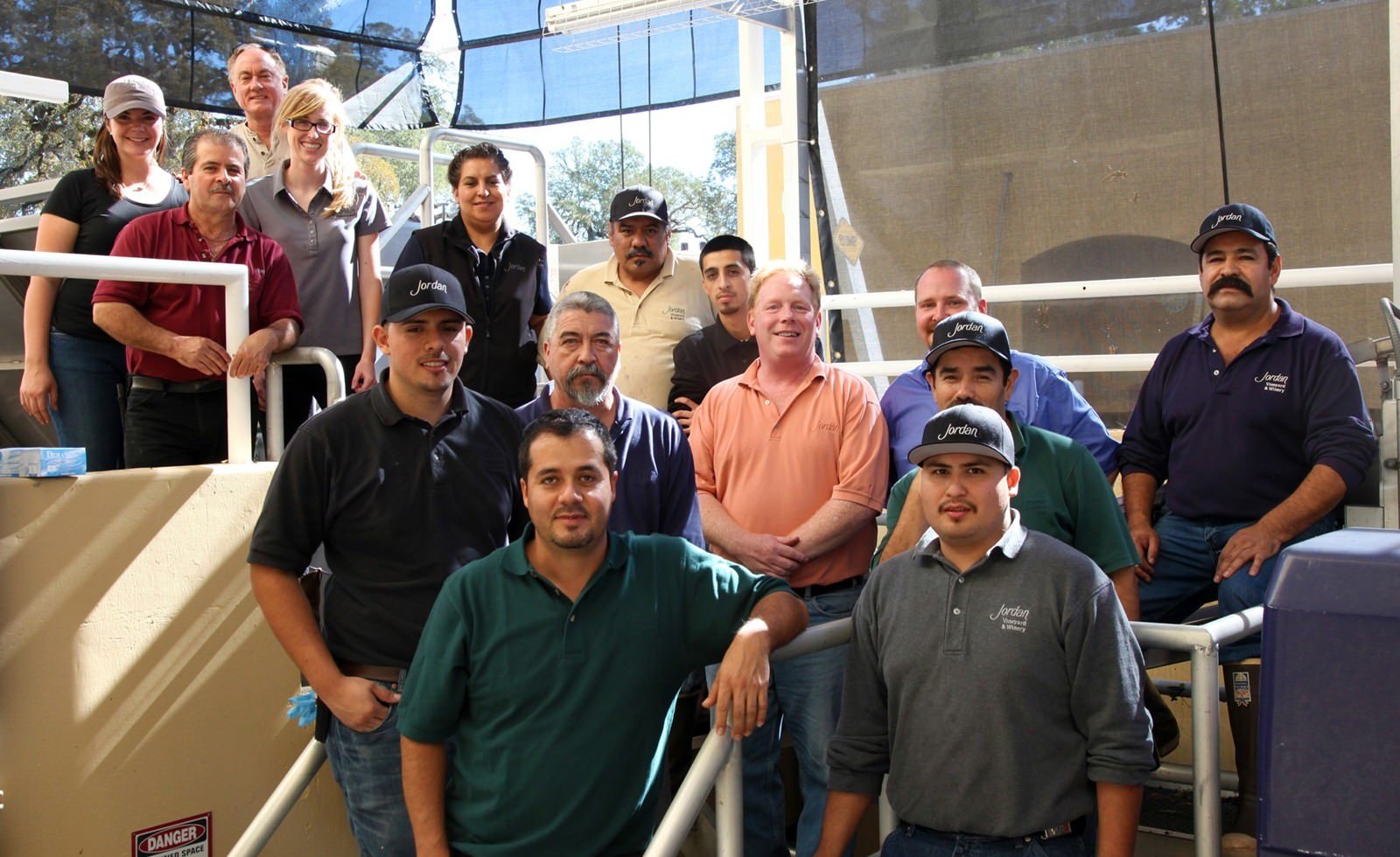 Jordan Winery Harvest Crew 2012