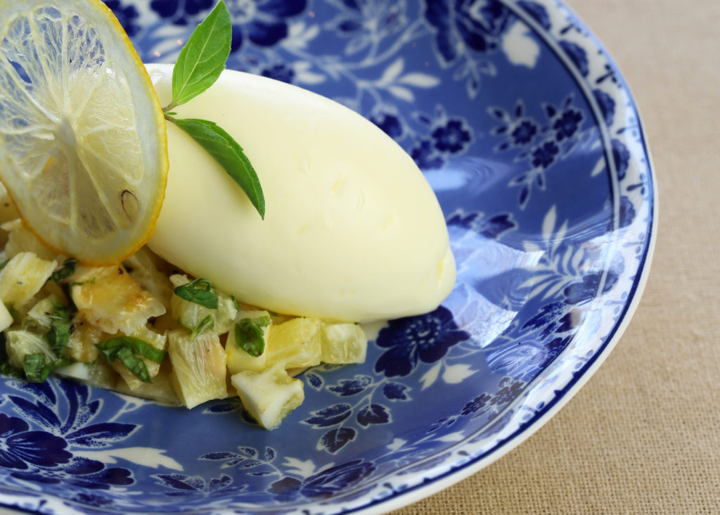 Meyer Lemon Ice Cream with Lemon Verbena Recipe