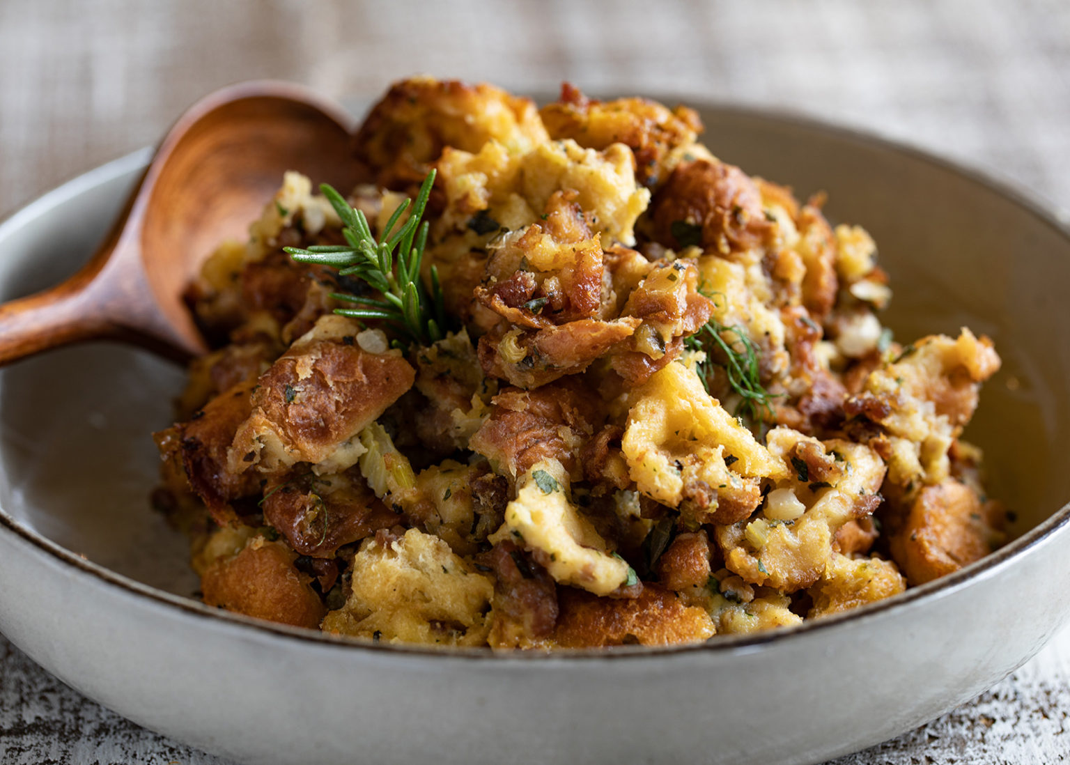 Mushroom Stuffing with Pancetta Homemade Stuffing Recipe