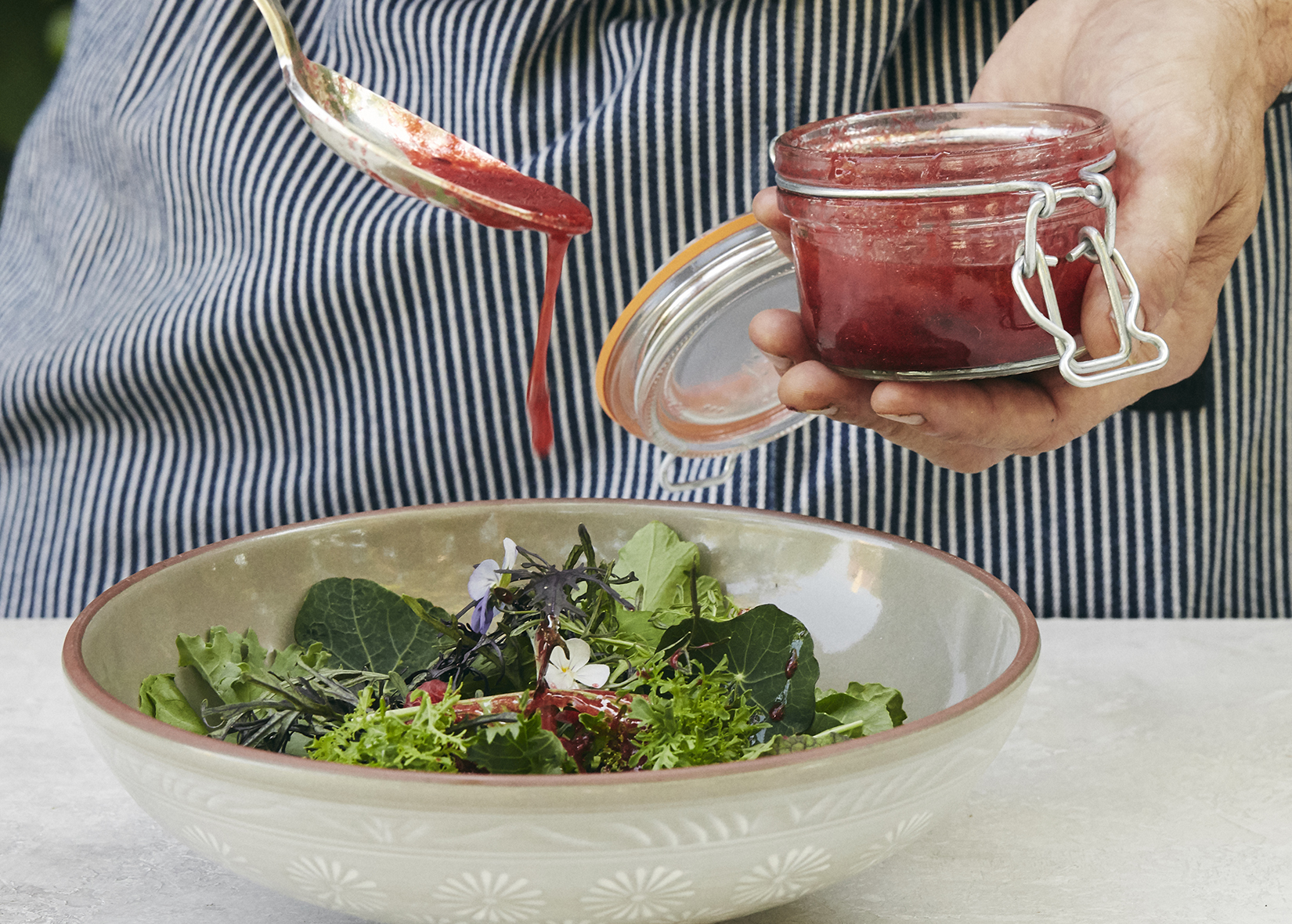 Raspberry Vinaigrette Salad Dressing