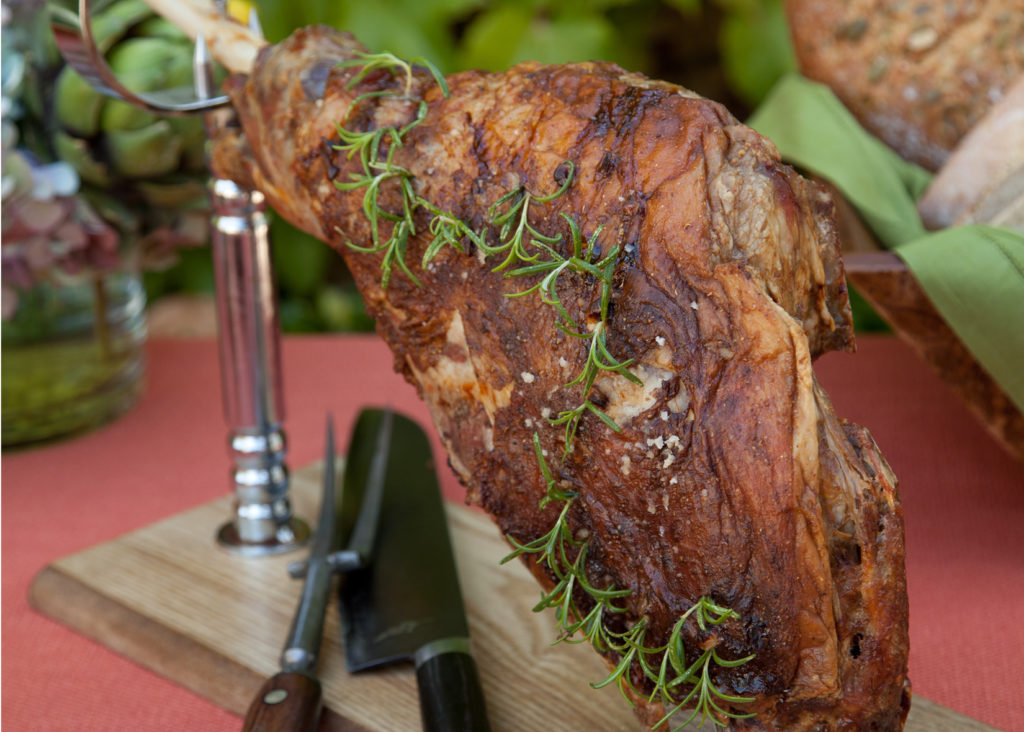 Leg of Lamb with Sumac Rub