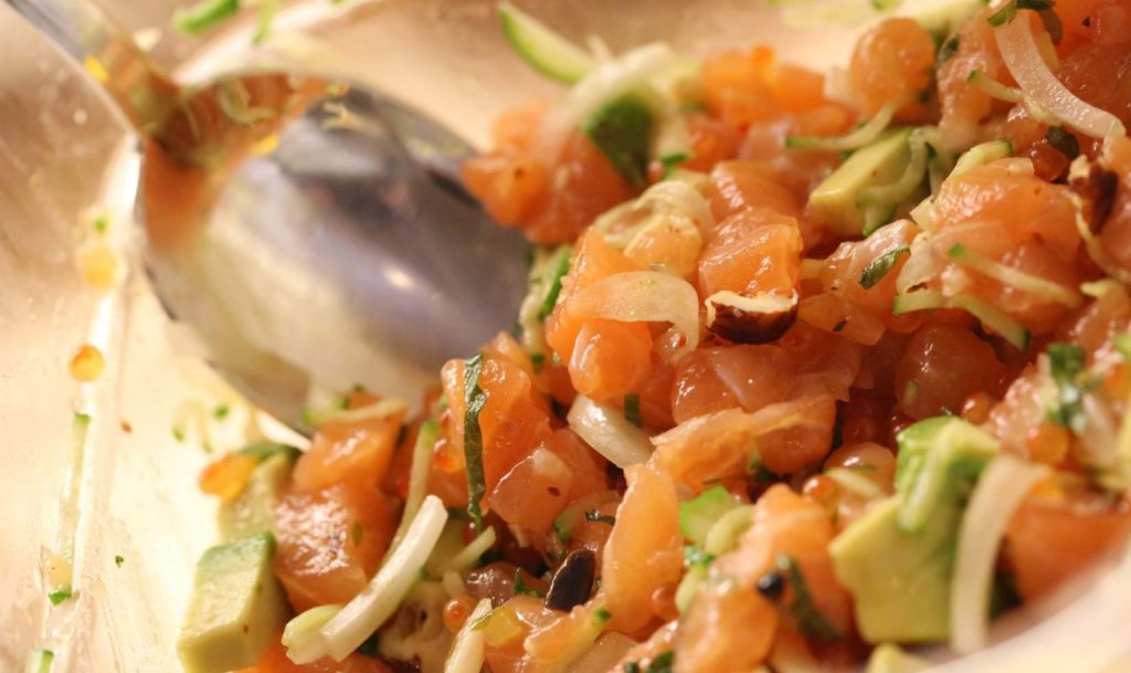 Skuna Bay Salmon chef challenge Northern California finalist recipes