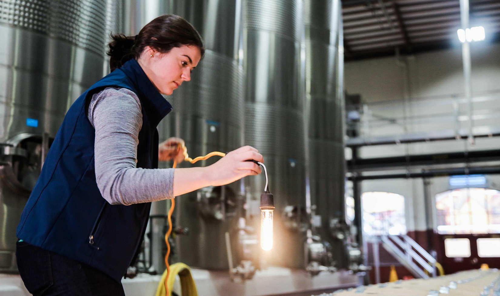 Jordan Winery Winemaking Maggie Kruse Barrel Inspections-1639