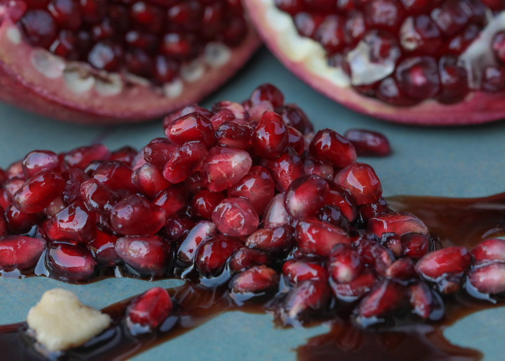 Honey-Fermented Pomegranate Seeds