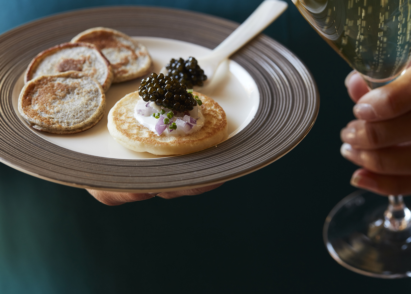 Buckwheat Blini Recipe with Jordan Chef's Reserve Caviar