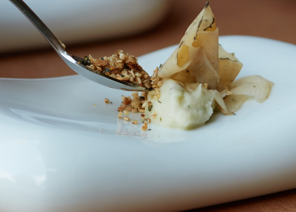 Sonoma Sand with textural garnish