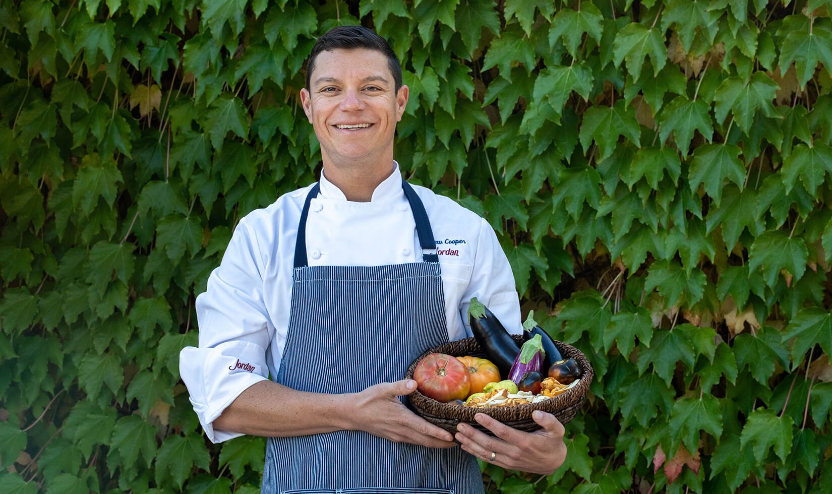 Andy Cooper New Cook at Jordan Winery