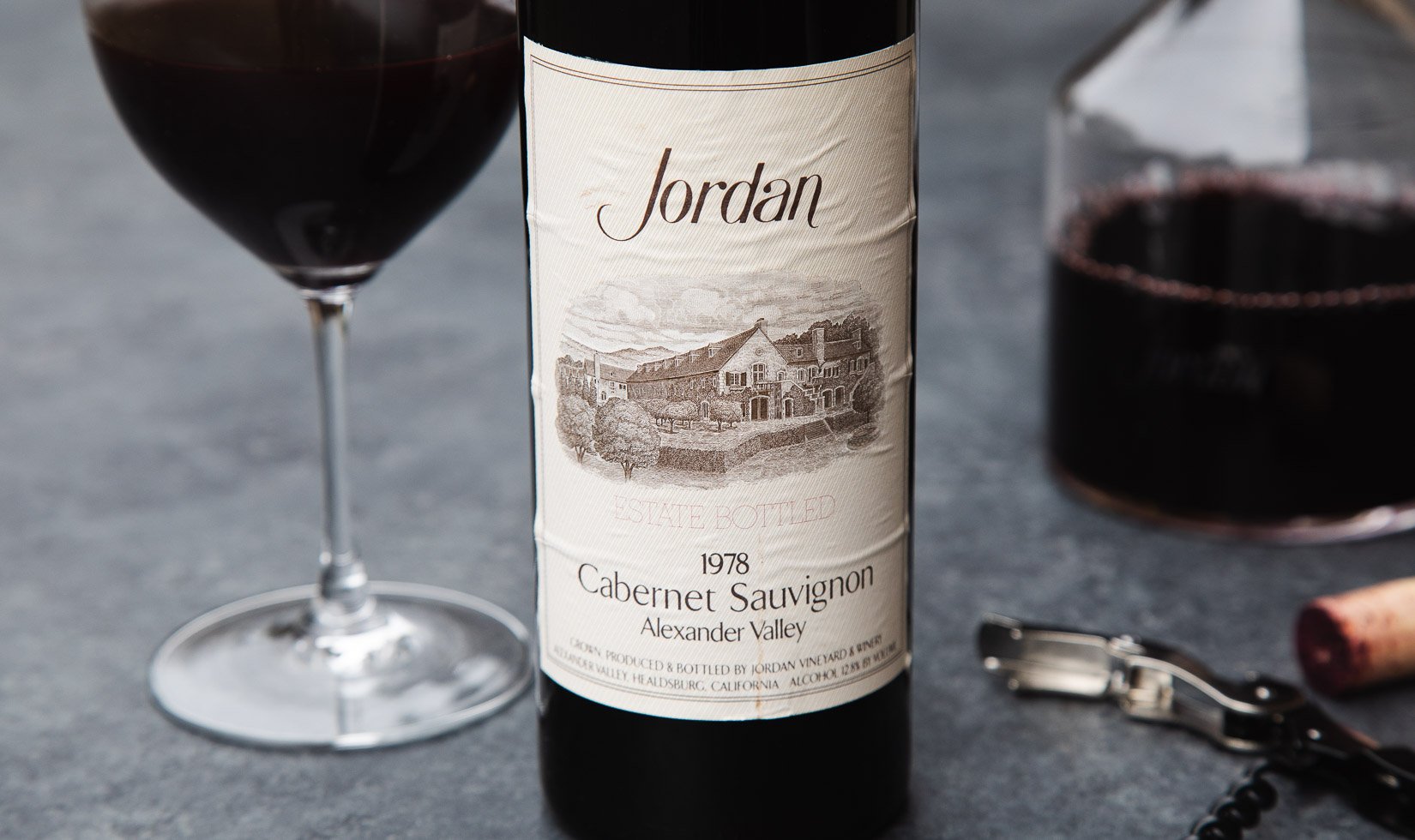 1978 Jordan Alexander Valley Cabernet Sauvignon