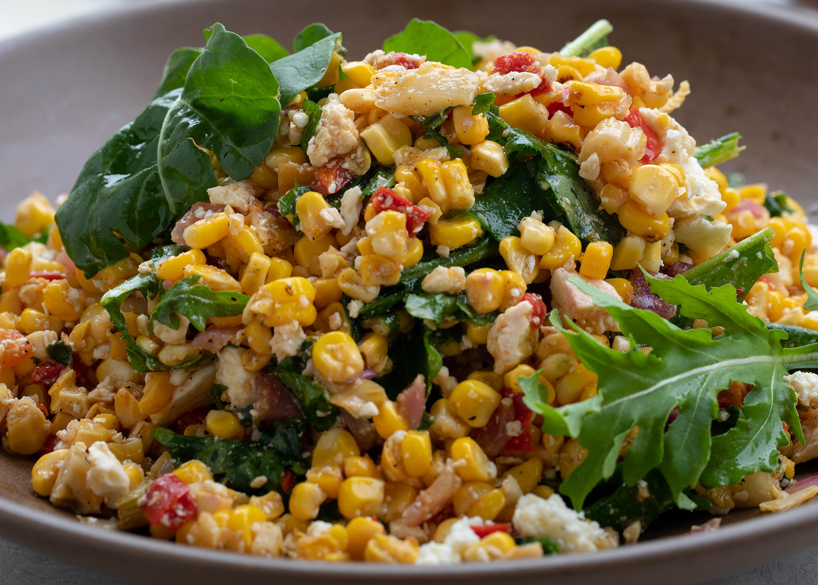 Corn and Arugula Salad