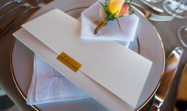 Elegant place setting