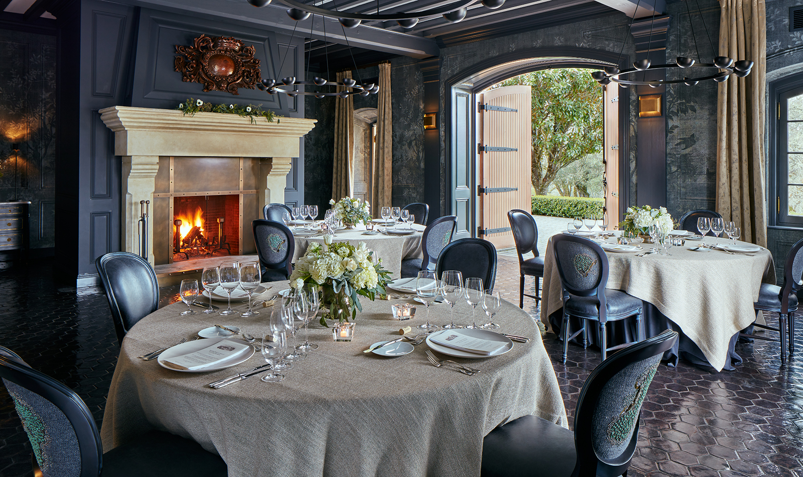 Dining room at Jordan Estate