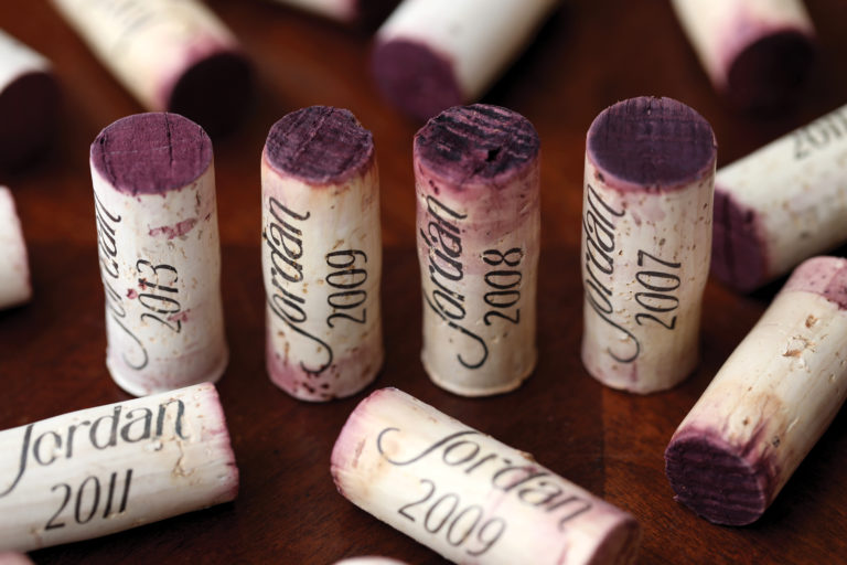 Jordan Cabernet Sauvignon corks