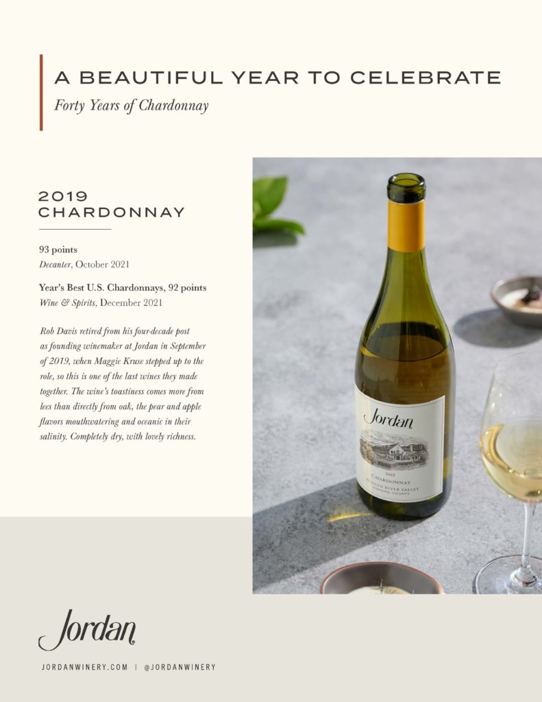 A beautiful year to celebrate forty years of Chardonnay